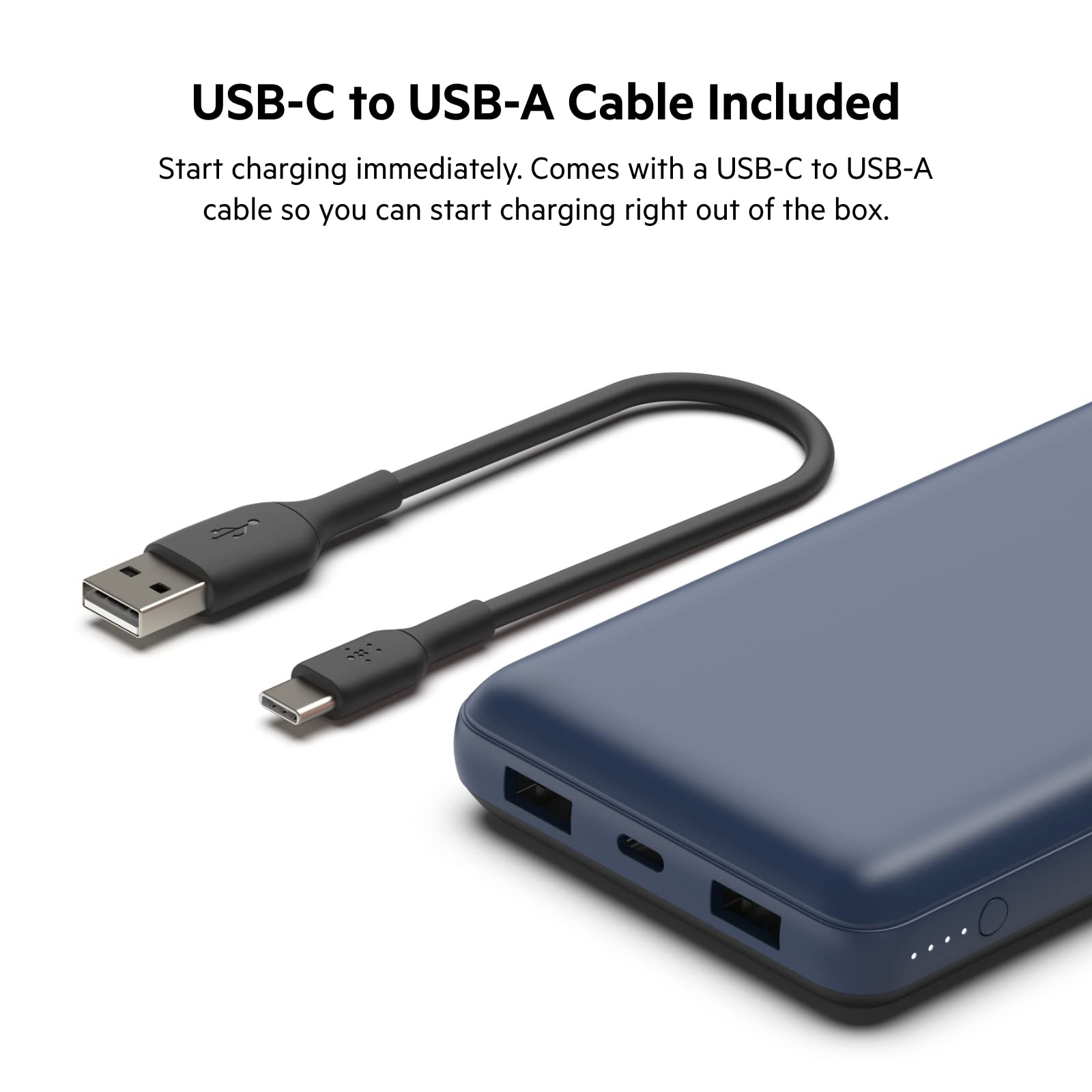 Buy Belkin Usb C Portable Charger 20000 Mah, 20K Power Bank With Triple