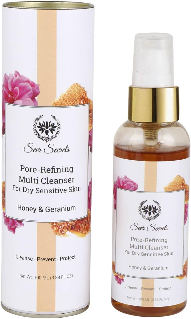 Seer Secrets Honey & Geranium Pore Refining Multi Cleanser (100ml)