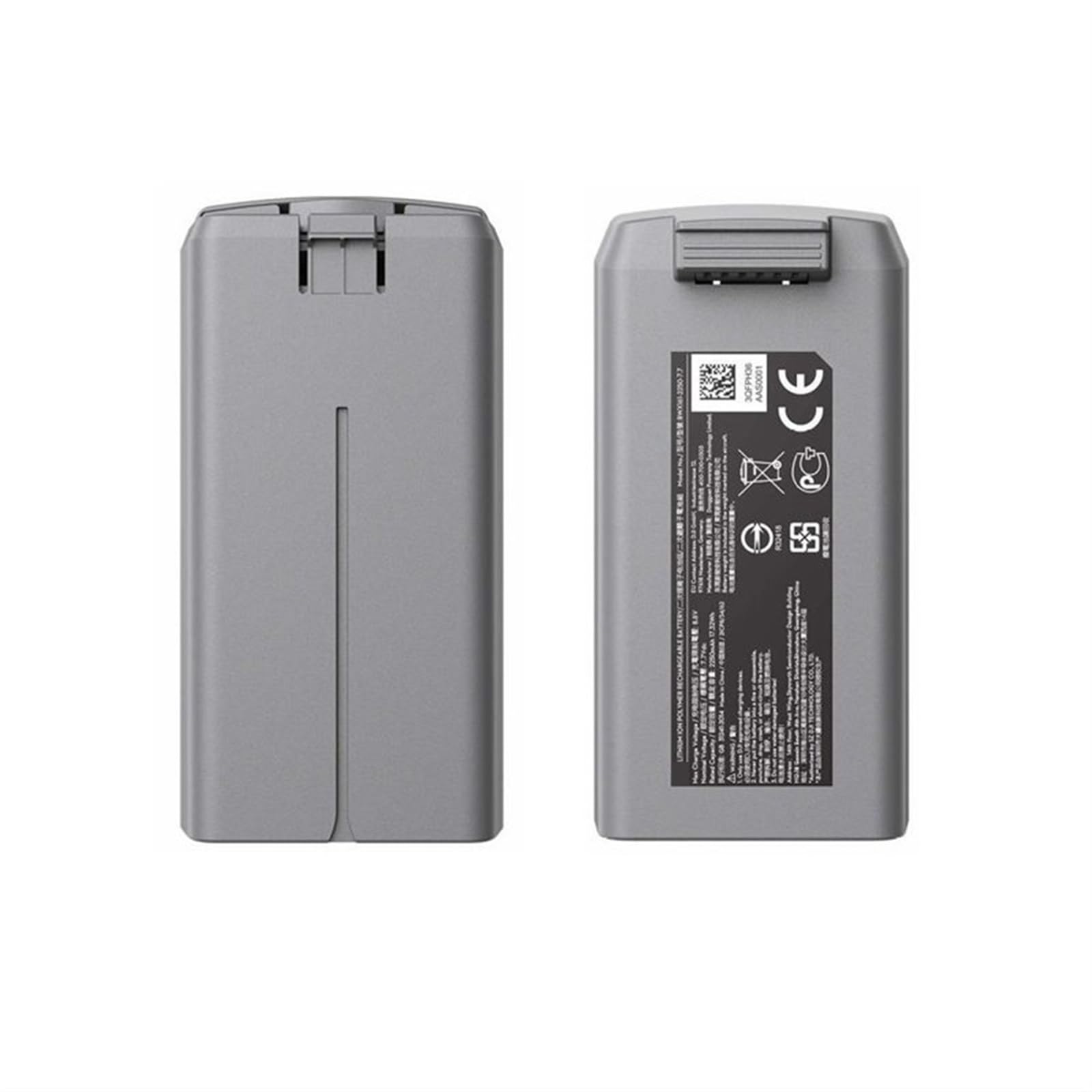 For batteria ricaricabile ai polimeri di drone DJI 2250mAh for accessori batteria di volo intelligente DJI MINI 2 / SE(3battery1charger)