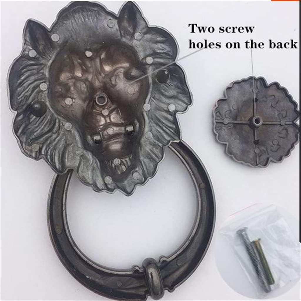 20cm *11.5cm Large Antique Lion Door Lionhead Lions Home Decoration