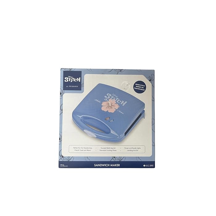 Buy Stitch from Lilo and Stitch Sandwich Maker Toastie Maker Primark
