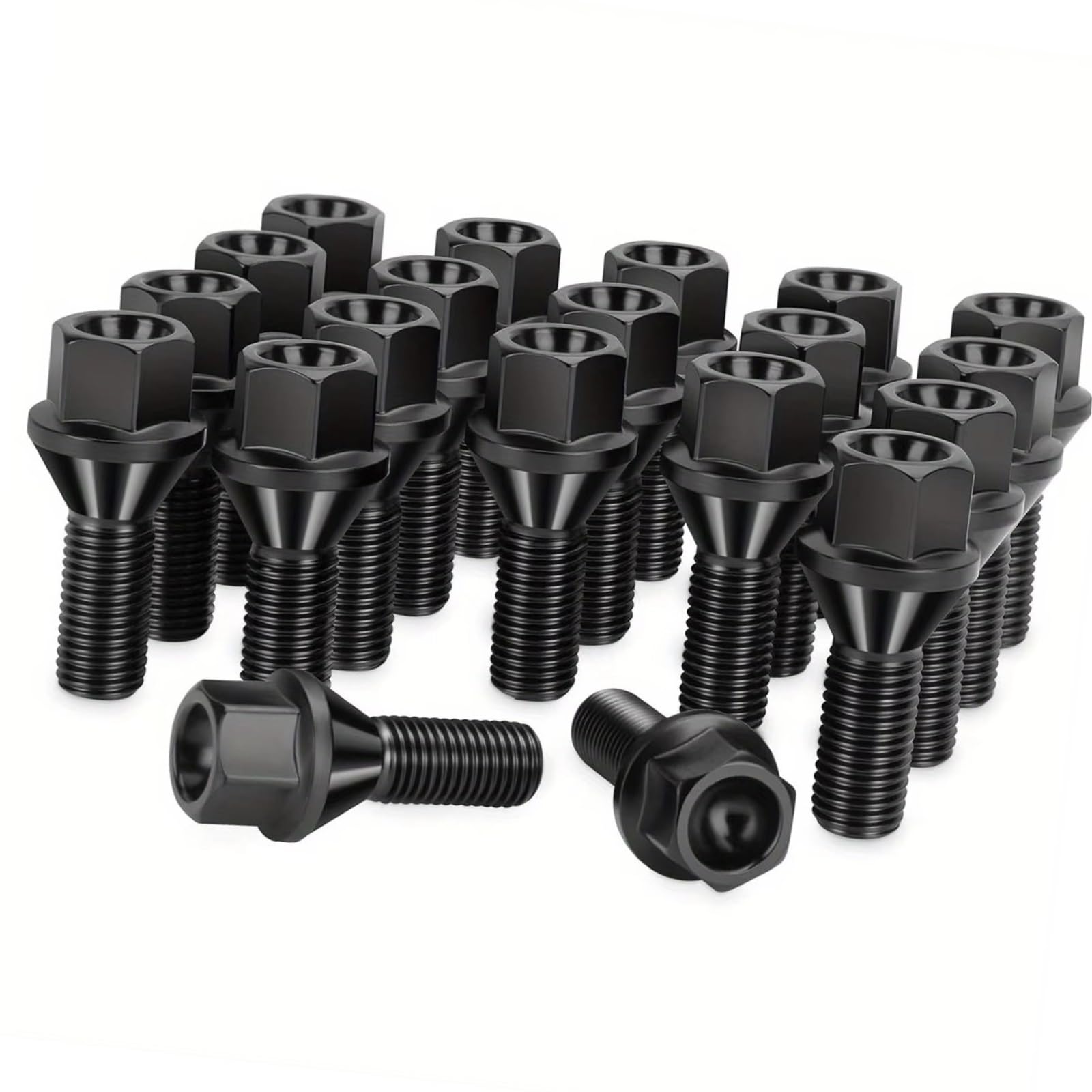 Bulloni ruota auto Compatibile Con BMW Per 7 Series E38 1993 1994 1995 1996 1997 1998 1999 2000 2001 20 Pezzi Dadi Esagonali Di Ricambio Per Cerchi In Lega