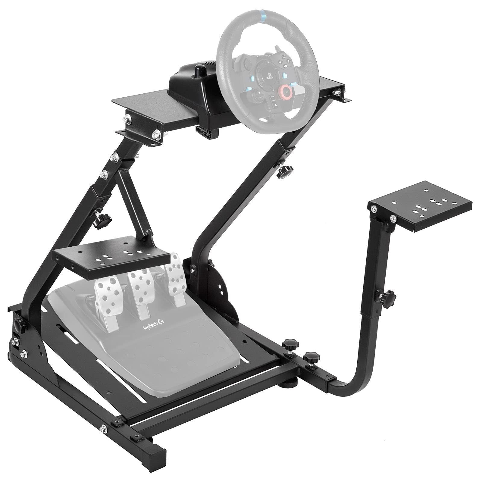 Dardoo G920 Racing Steering Wheel Stand Upgrade Gaming Wheel Stand for Logitech G920,G29,G25,G923 Thrustmaster T80 T150 TX Wheel & Pedals Not Included