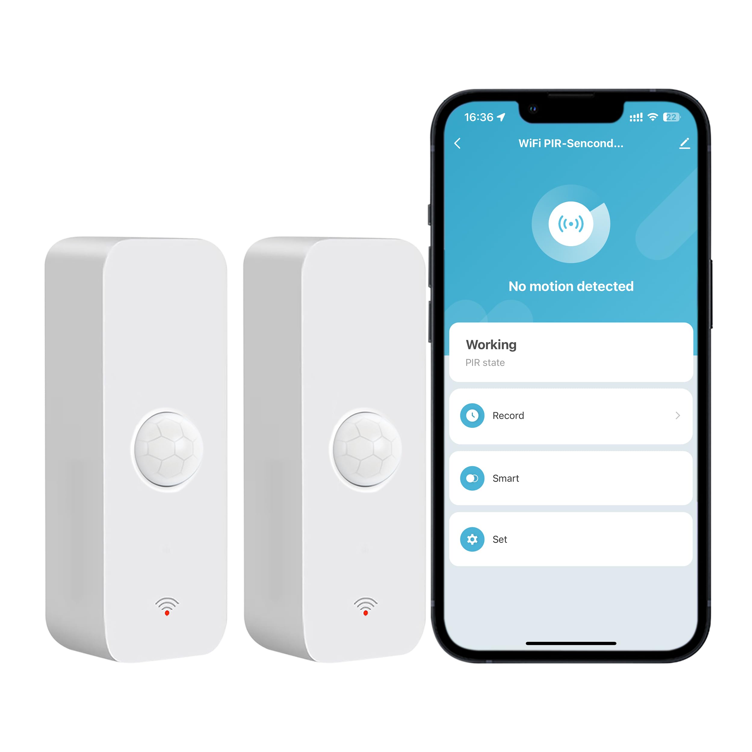 WiFi Motion Sensor: Smart Motion Sensor with App Notifications
