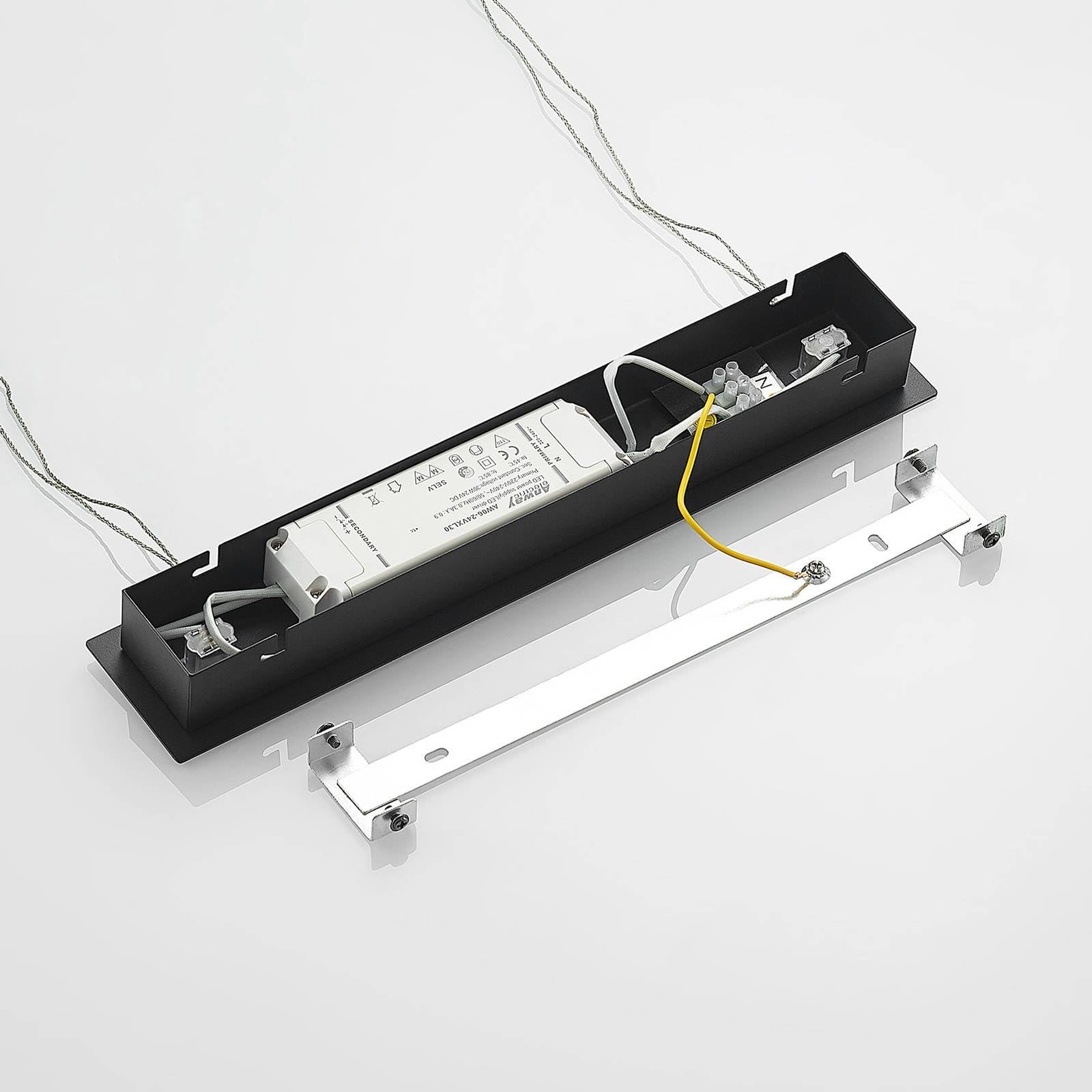 Lindby LED Esstisch Pendelleuchte höhenverstellbar, dimmbar Lichtfarbe einstellbar Hängelampe Wohnzimmerlampe Esszimmerlampe Bürolampe