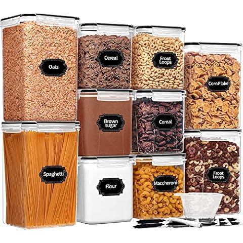 Skroam Airtight Food Storage Containers Set Cover
