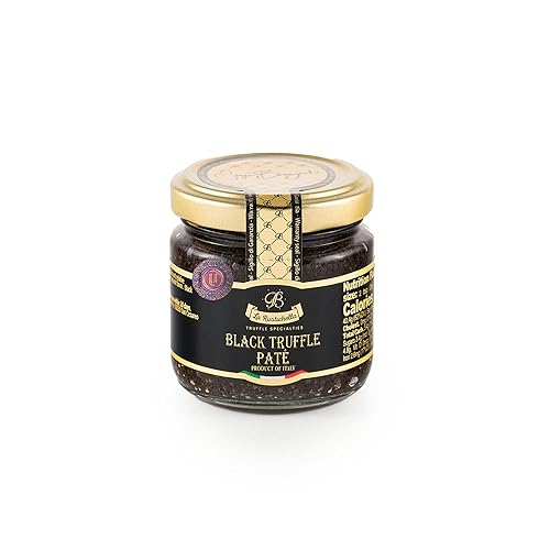 La Rustichella - Paté de trufa negra - S 317oz 32 onzas - Kosher sin gluten La Rustichella - Paté de trufa negra - S 317oz 32 onzas - Kosher sin gluten