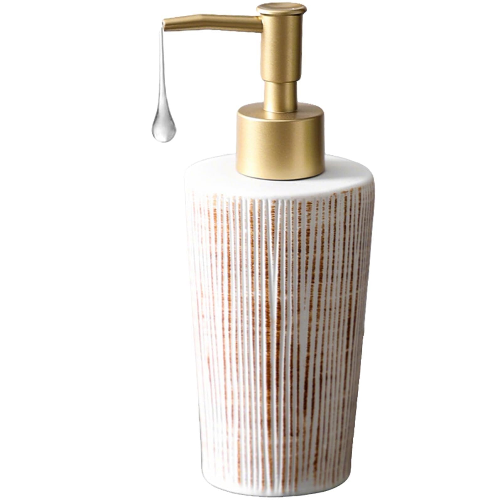 Friendshiphome Gold Bump Dish Hand Soap Dispenser Bathroom Farmhouse Dish Dispensers For Kitchen Bathroom Stuff