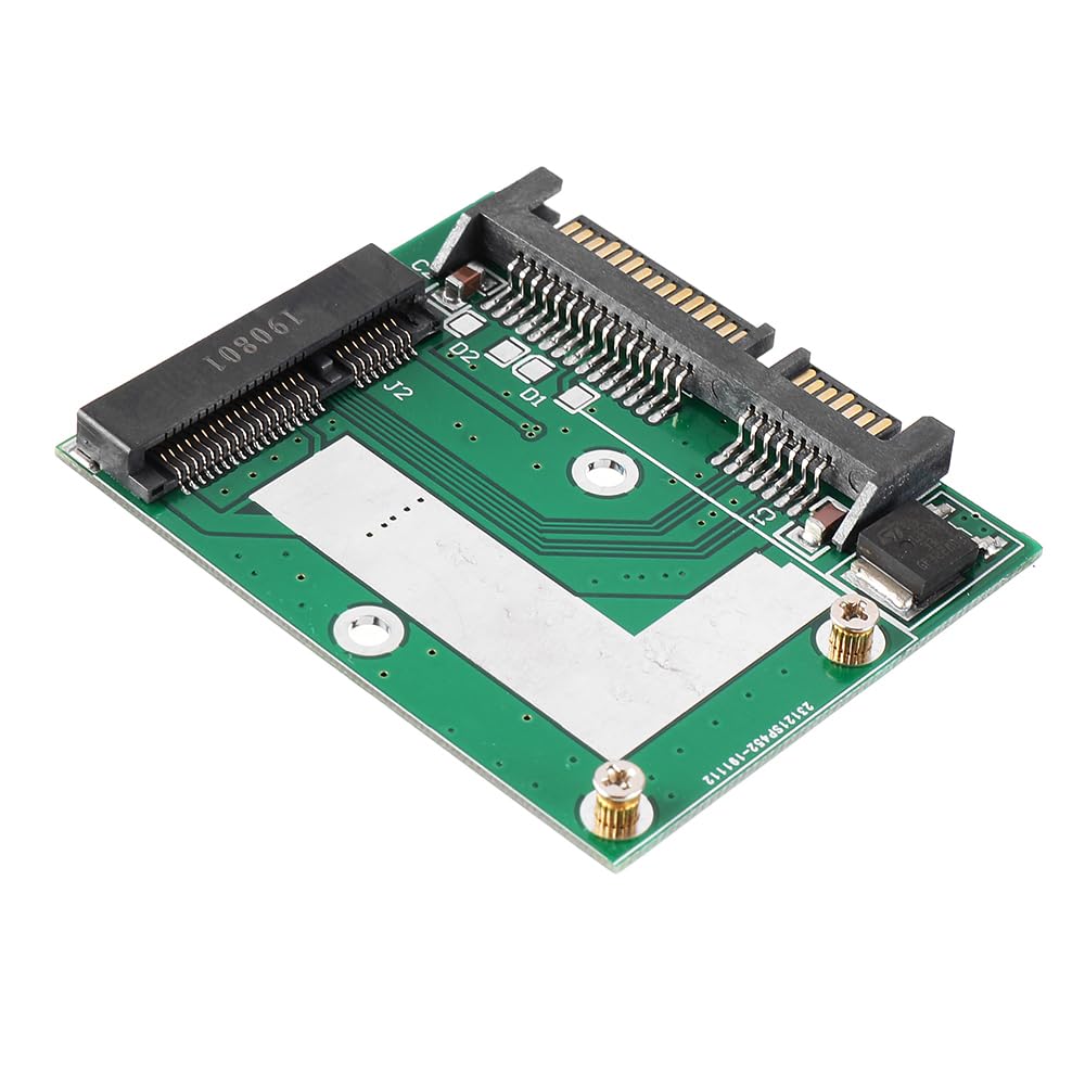 KALEA-INFORMATIQUE mSATA to SATA adapter in Half Slim format