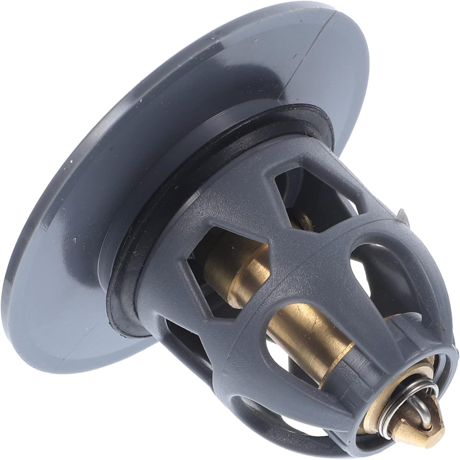 Tapón de filtro de baño, 2 piezas Presione el núcleo de resorte colador de acero inoxidable tapón de fregadero universal bañera colador de acero inoxidable filtro de drenaje de plástico for fregadero