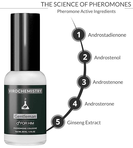 Miniatura 2 de AllureGeek Feromonas para atraer mujeres para hombres (caballero) – Fragancia orgánica exclusiva y ultra fuerte en aerosol de colonia corporal – 1
