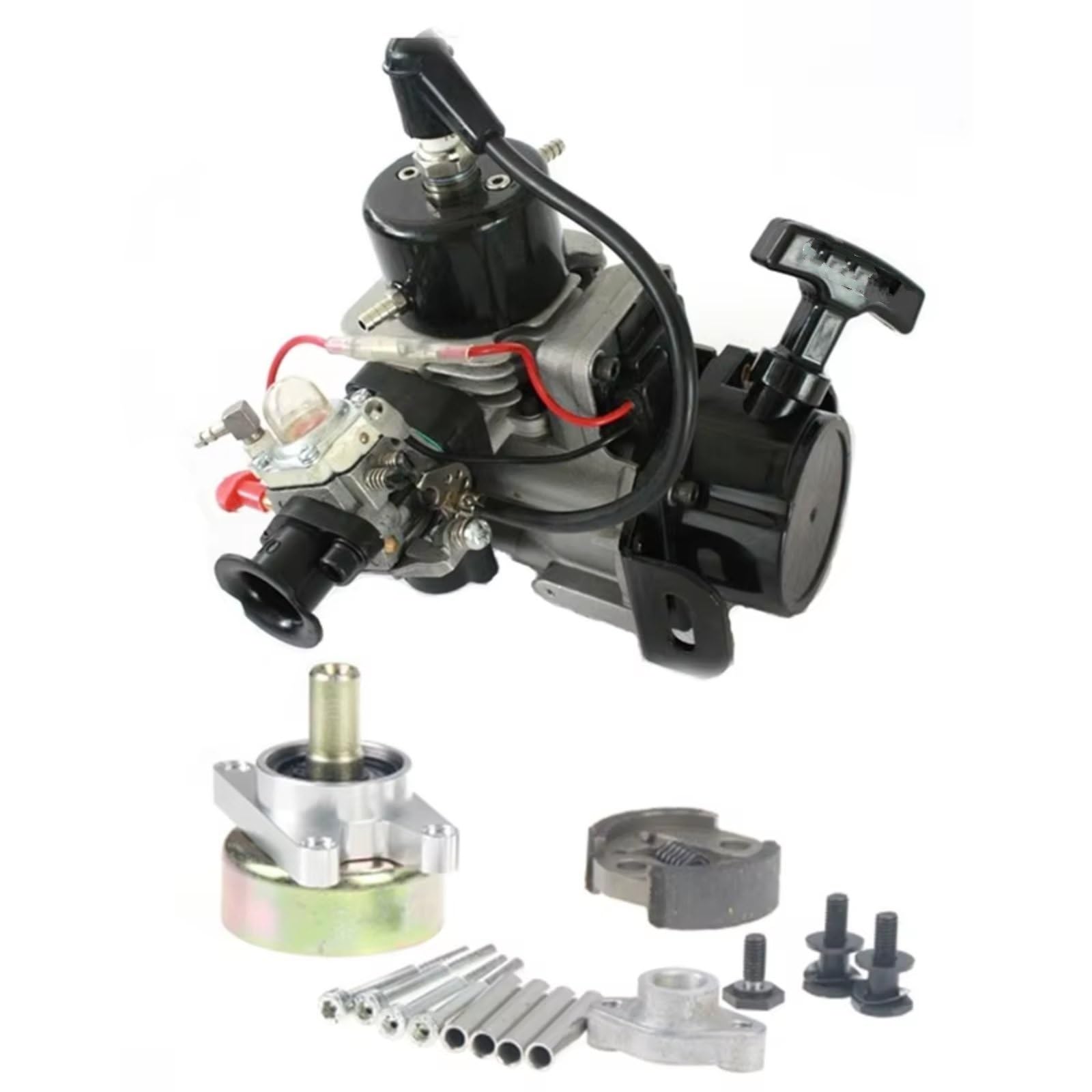 RC Spielzeug Teile Für Zenoah Für CY Für RCMK RC Boot Upgrades Teile 2-takt 26cc-29cc Motor Mit Kupplung Set(Size1)