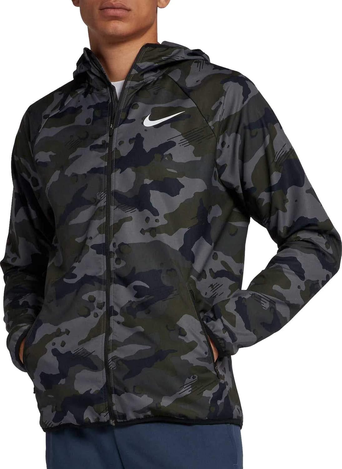 Nike camo training jacket Clearance