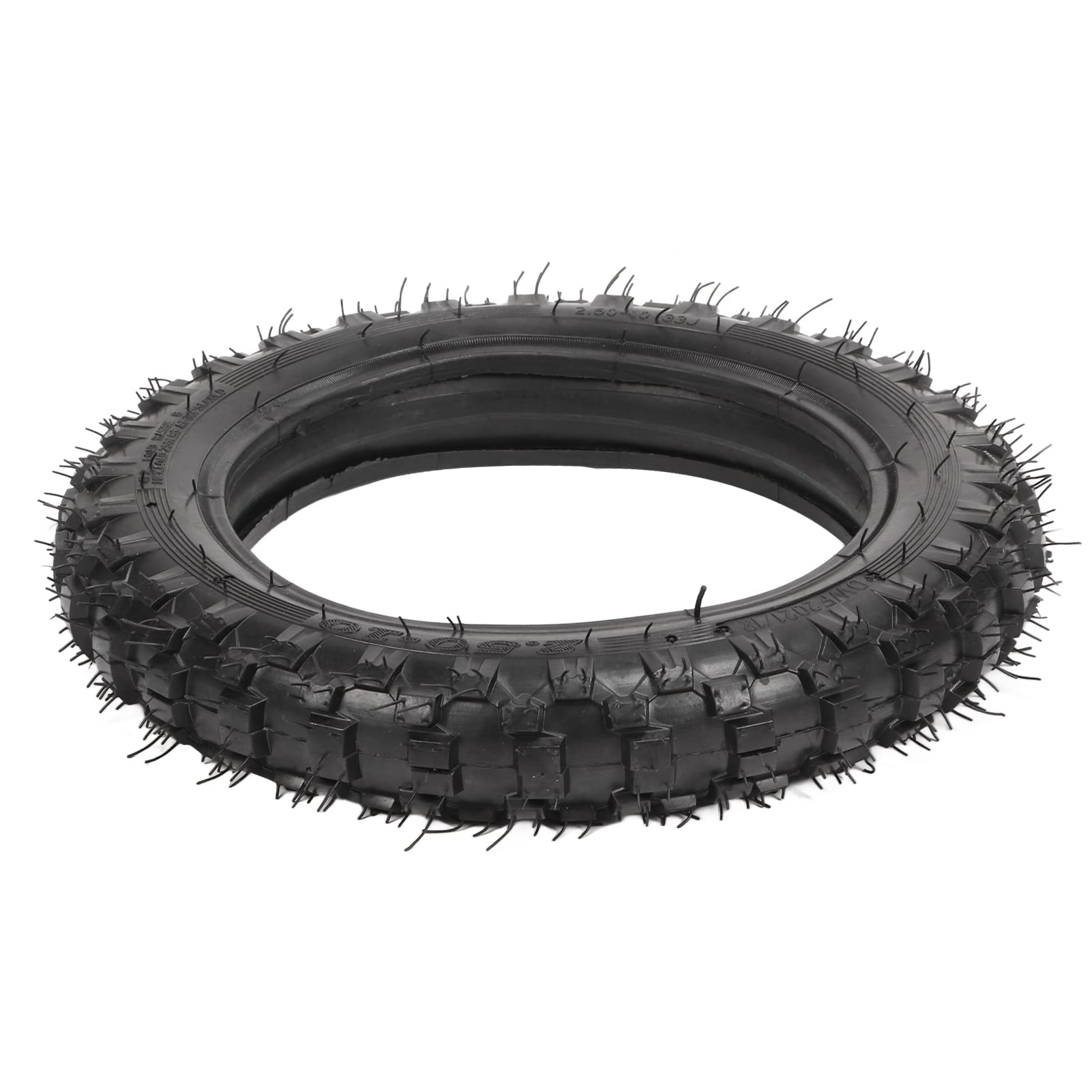CCYLEZ Zestaw Dętek 2,50 X 10 Cali, Wytrzymały i Przeciwwybuchowy, Odpowiedni do Rowerów Mini Dirt Pit, Pasuje do Motocykli o Pojemności 50 Cm3, 70 Cm3, 90 i 110, Zawiera 1 oponę i 1 dętkę
