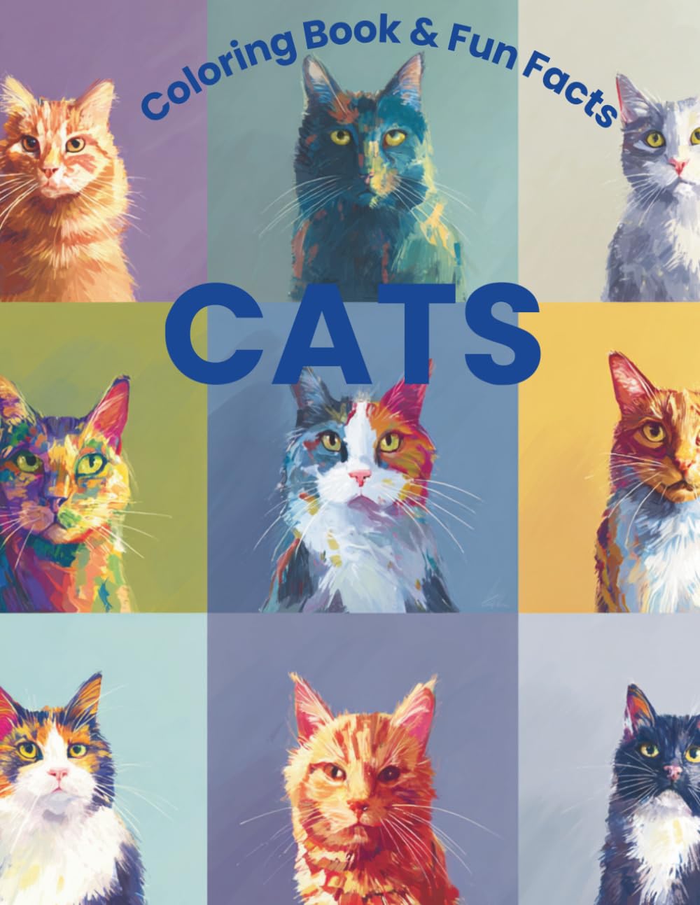 Coloring Book and Fun Facts CAT BREEDS