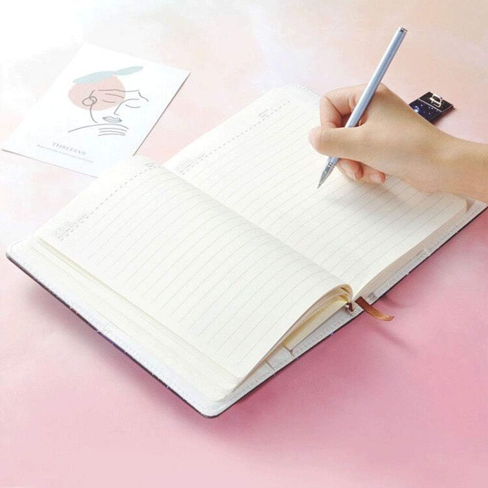 Constellation Journal Notebook Record Diary with lock Beautiful Flower PU Leather Cover Writing Notepad A5 Size Book Travel Journal for Girls and Boys (Taurus)
