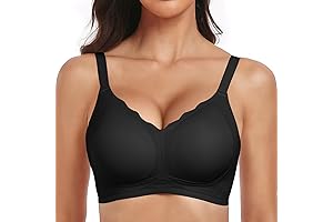 Women's Wireless Seamless Scalloped Bralette