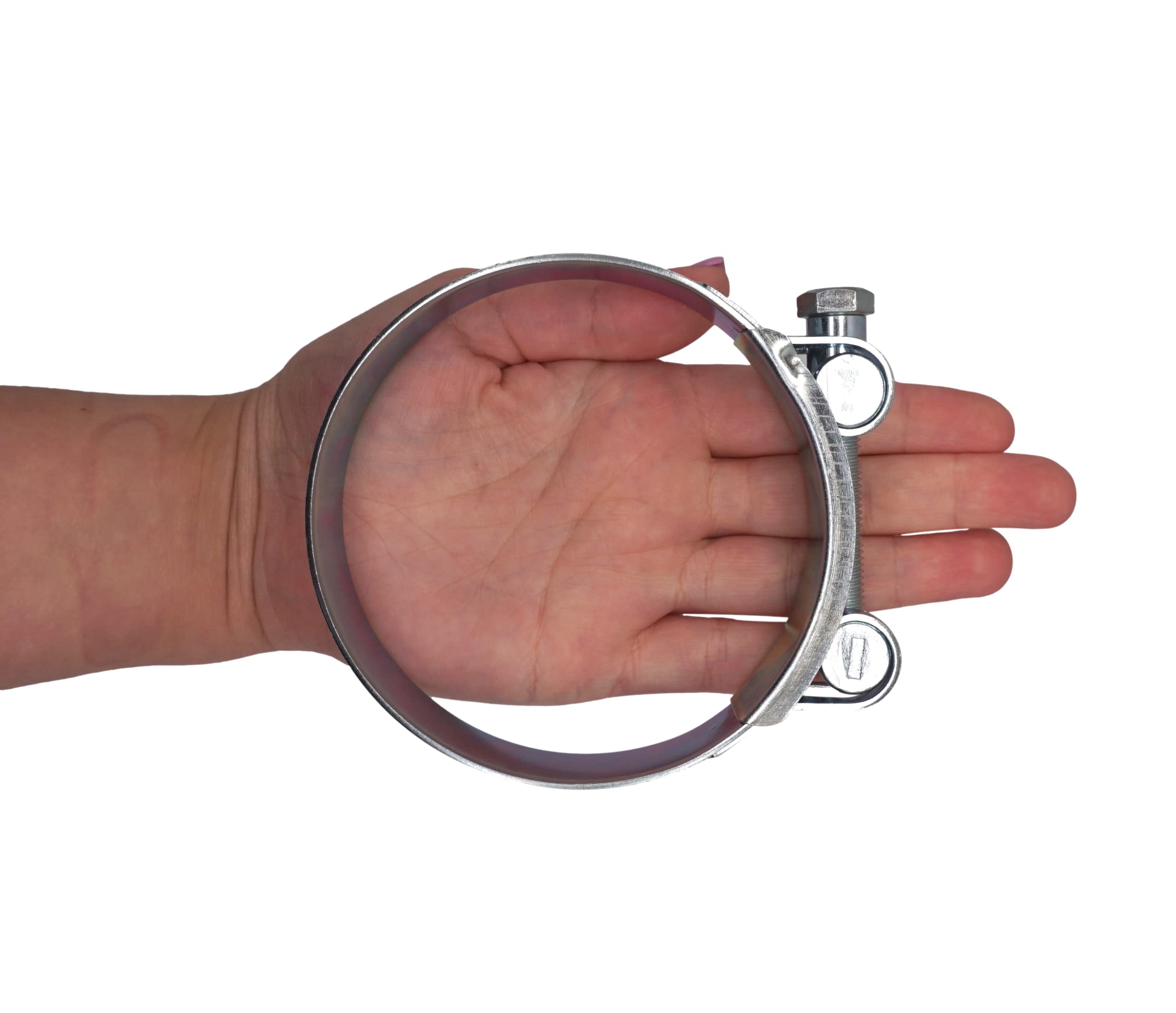 SKIR‘CO Schlauchschellen (2 Stück) – Verstellbar 60-63 Mm, Verzinkter Stahl