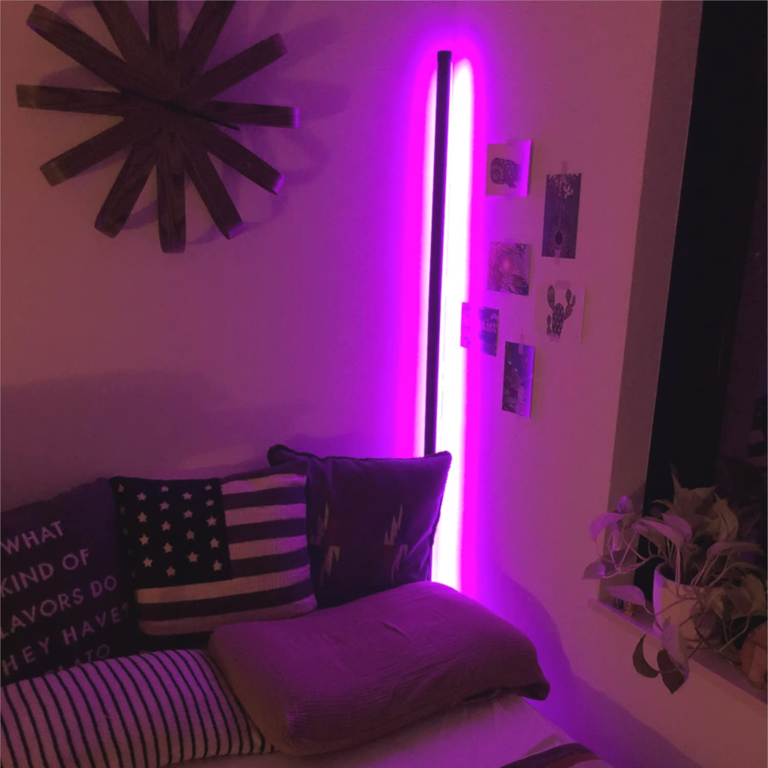 Amazon.co.jp : アントレックス フロアライト LED コーナーフロア