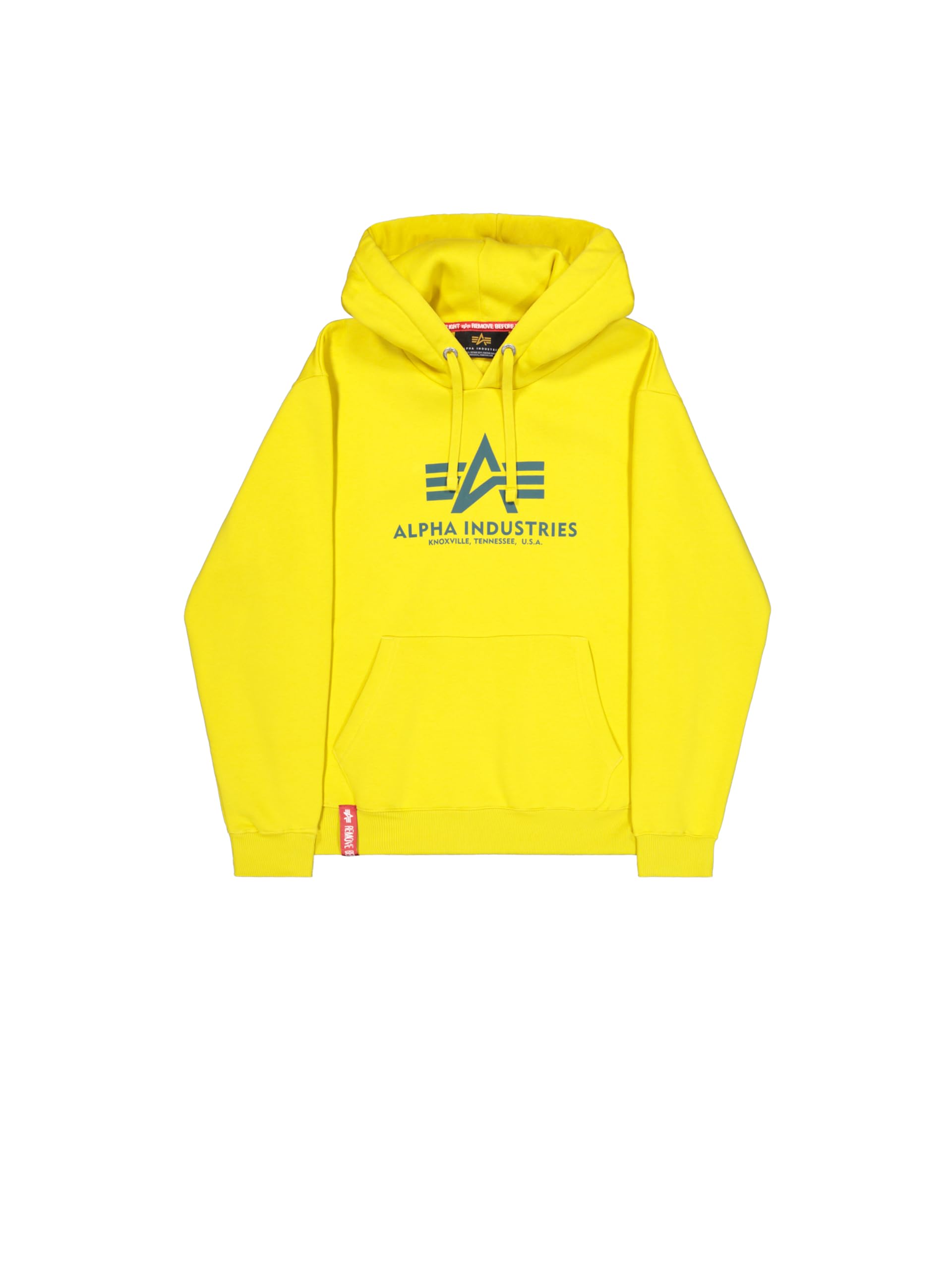 Alpha Industries Men's Basic BL Hoodie, Cyber, S
