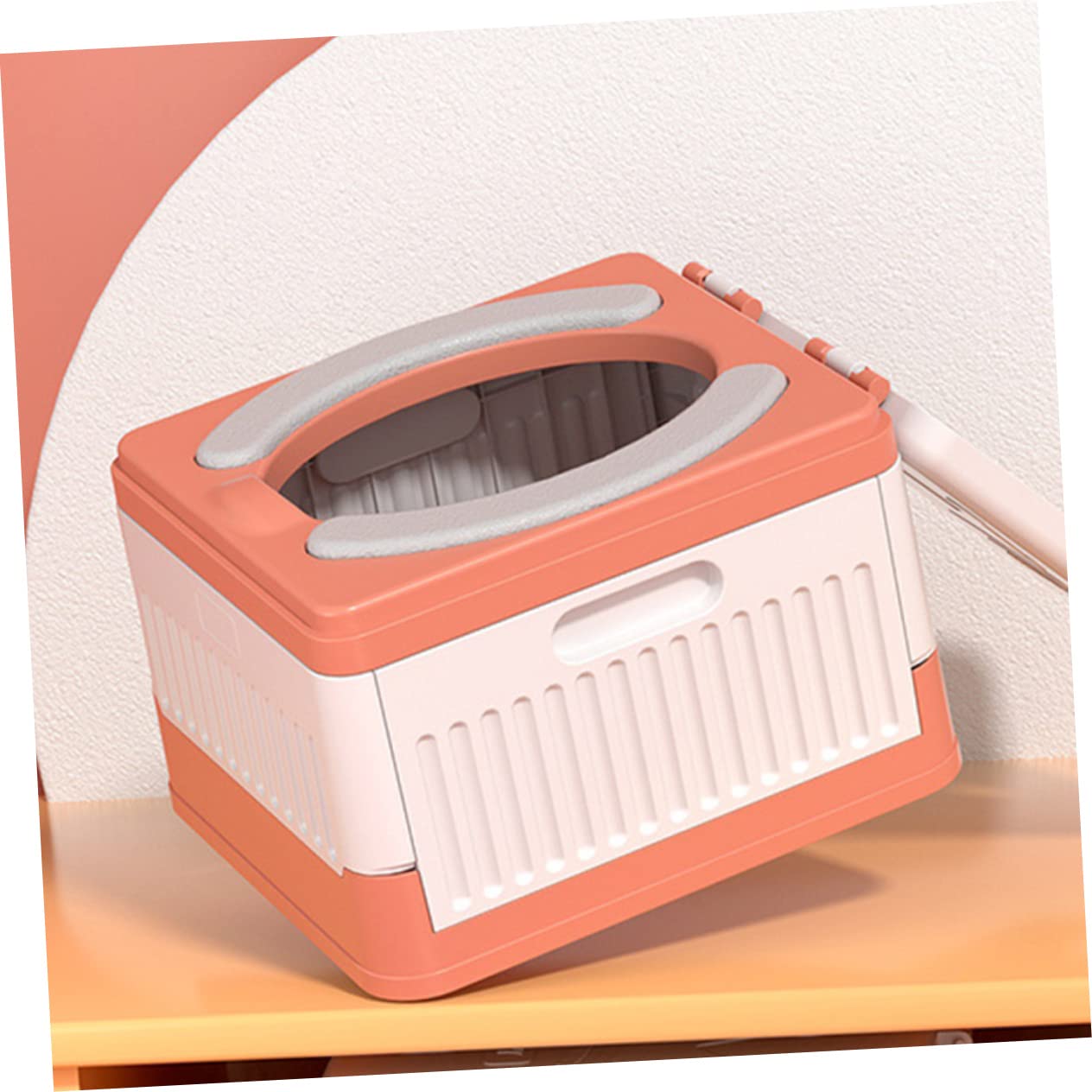 BESTonZON Faltbares Töpfchen Für Junge Mädchen Tragbares Reisetöpfchen Outdoor Camping Wc Junge Mädchen Platzsparend Leicht Zu Reinigen Pp-material