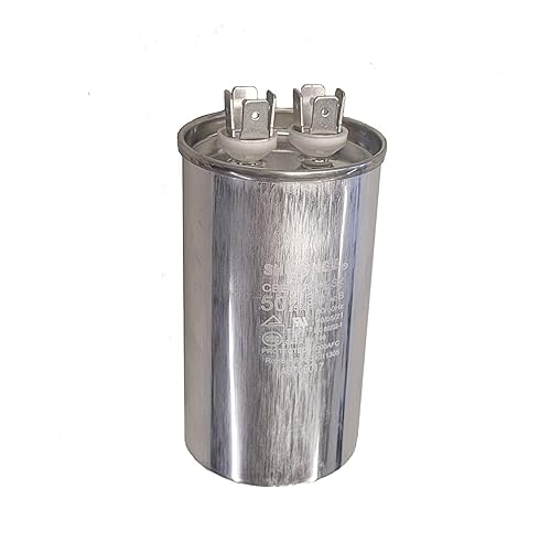 QX6550-NGM Motor de condensador de funcionamiento redondo de 50 uF MFD 370 V VCA Volt HVAC