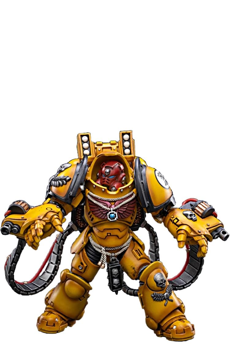 JOYTOY Warhammer 40K 1/18 Action Figure Space Marines lmperial pugni Aggressore Fratello Sergente Lycias Modello da collezione