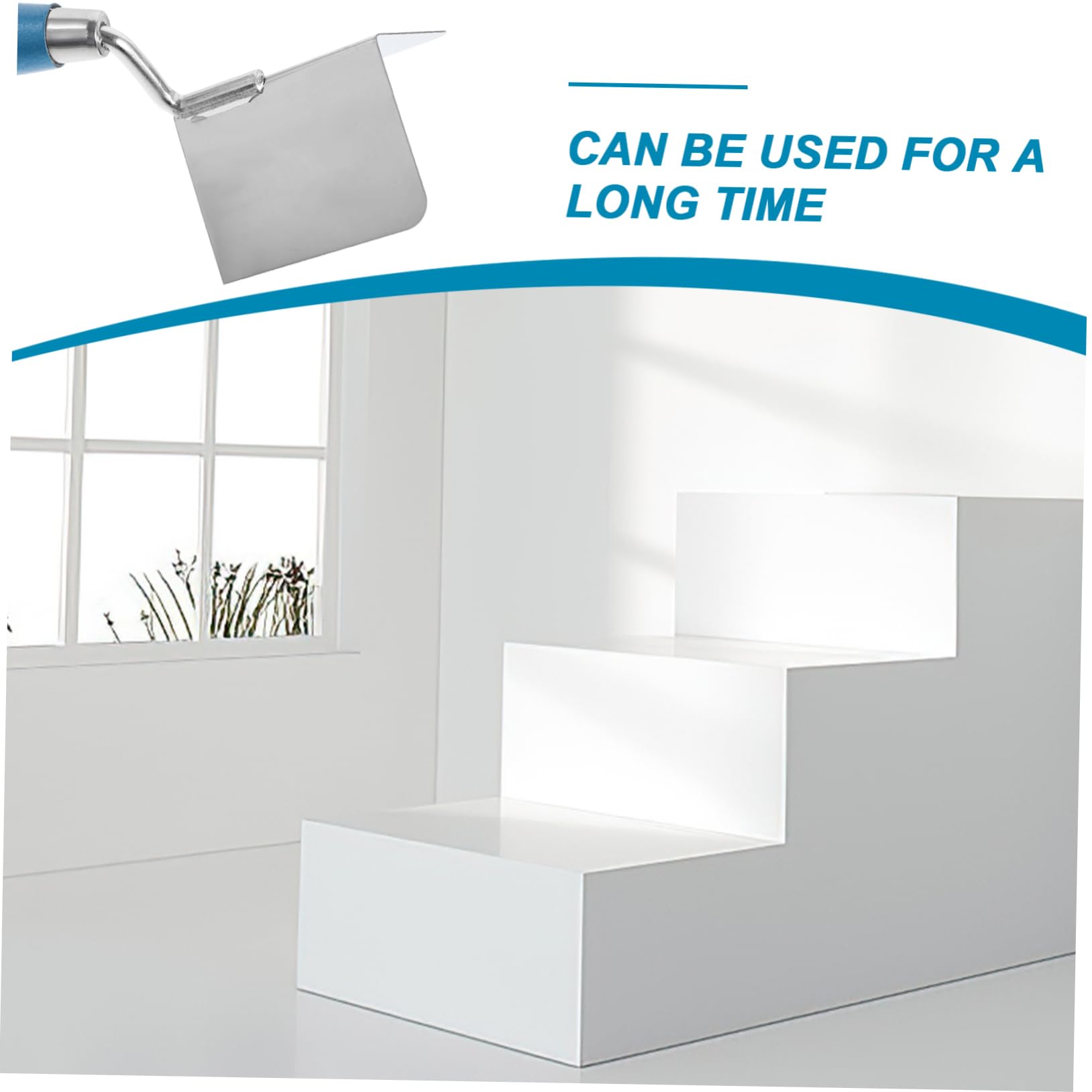 NUOBESTY 4 Pezzi Spatola Angolare in Acciaio Inossidabile per Cartongesso Utensile per Rifinitura Ergonomico per Maggiore Comfort Facilità Uso Strumento Multifunzionale per Rimozione