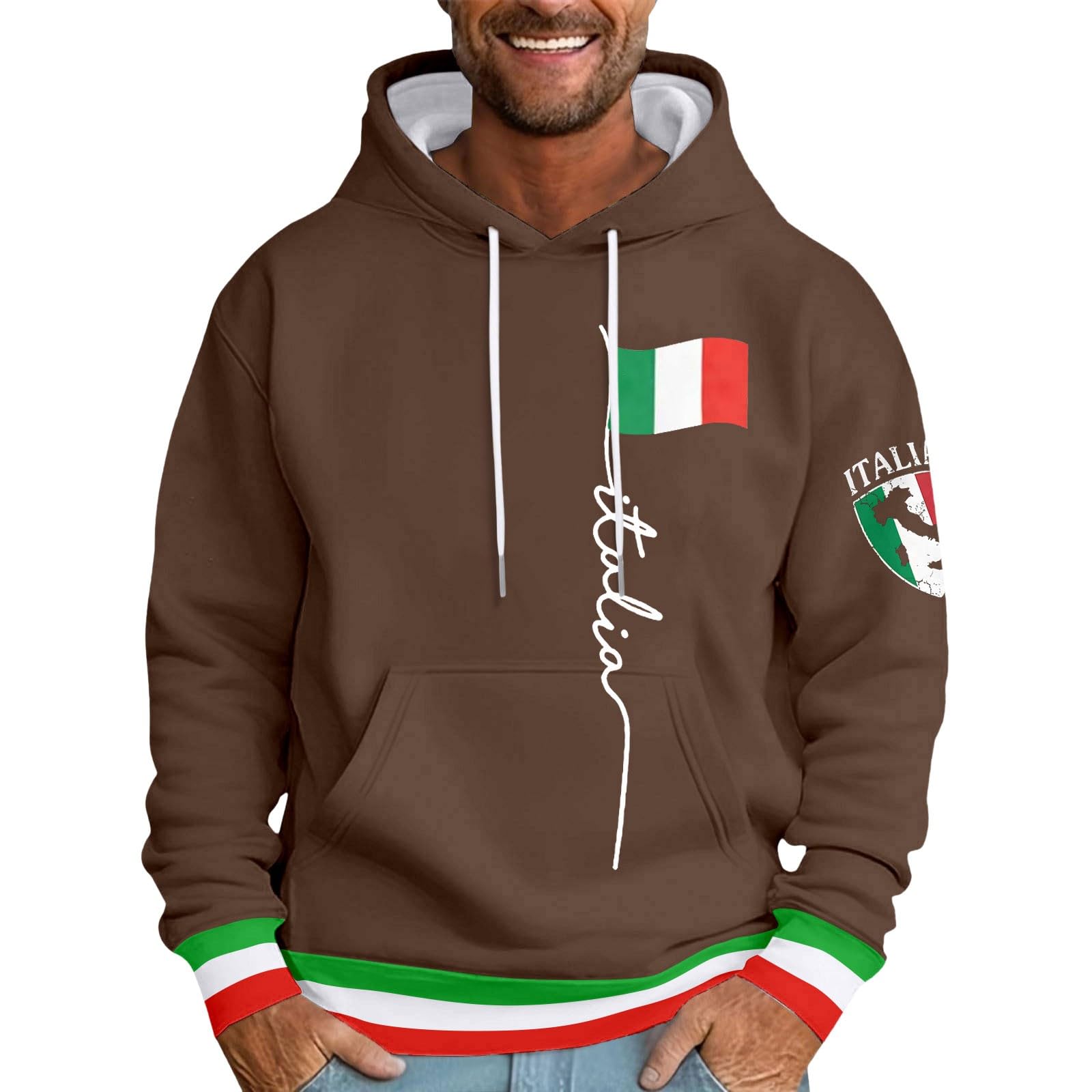 Sweats à capuche homme en coton premium : le pull militaire zippé et robuste
