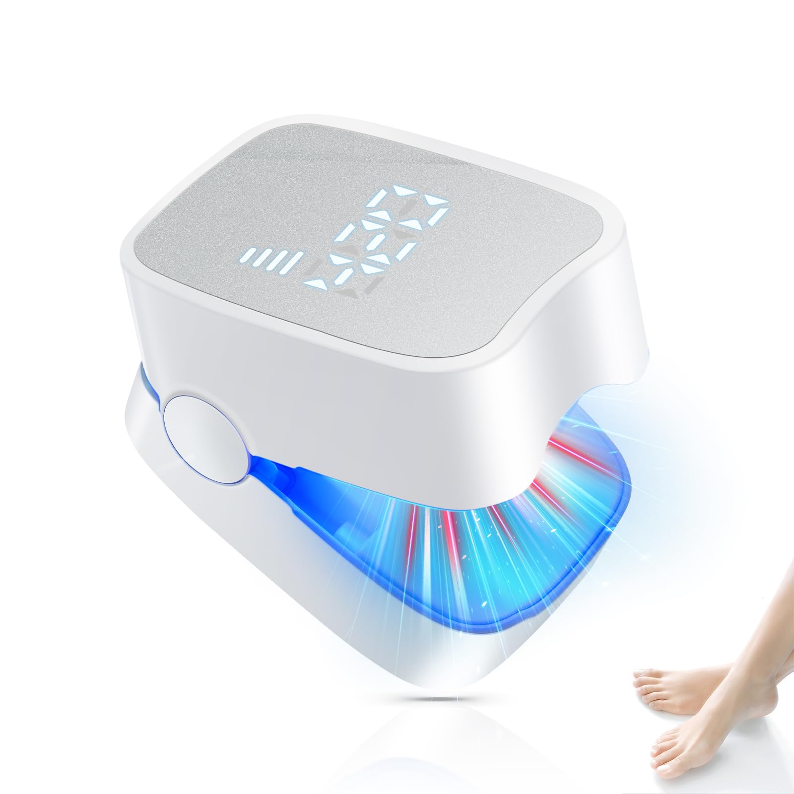 Nagelpilz Lasrgeät mit Zeitmessgerät 【3 Blau 1 Infrarot-Upgrade】Nagelpilz Laser【21Tage schnell wirkende】Laser NagelilzNaelpilz Testsieger