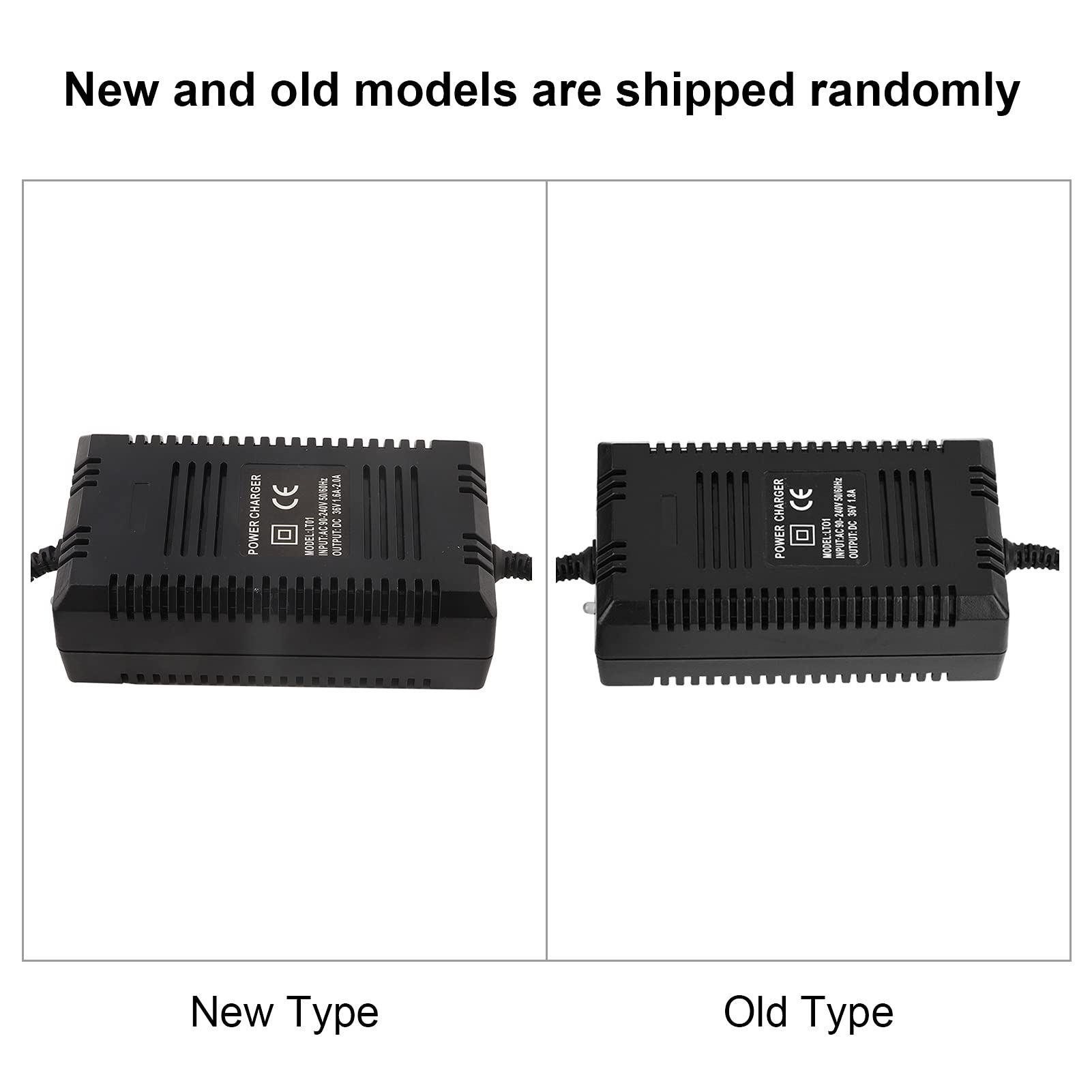 Annadue Caricabatteria da 36 V, Caricabatteria al Piombo Adatto per Scooter Elettrici, ECC., Spegnimento Automatico a Carica Completa