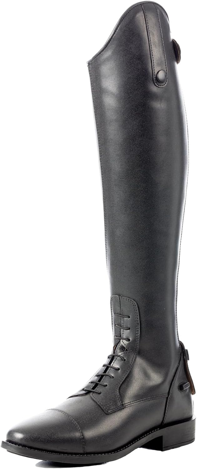 Equinavia Karina Womens Synthetic Leather Equestrian English Horse Riding Tall Field Boots | Includes Reusable Boot Shapers - Image 8