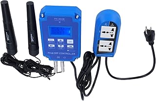 PH Meter, PH ORP Controller, Pool Test Kit, ORP Tester, for Water Sources, Fish Tanks Swimming Pools High Accuracy Stable