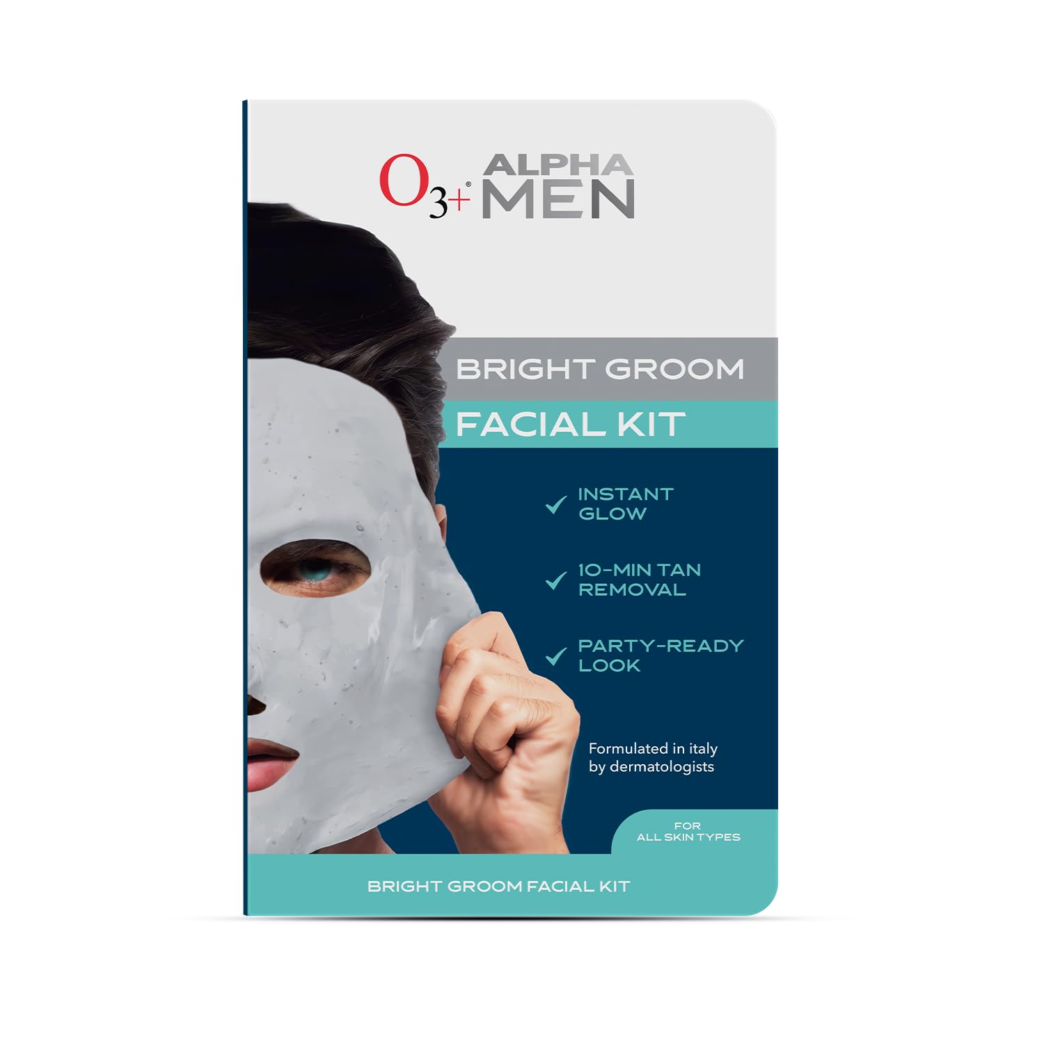 O3+ Alpha Men Bright Groom Facial Kit
