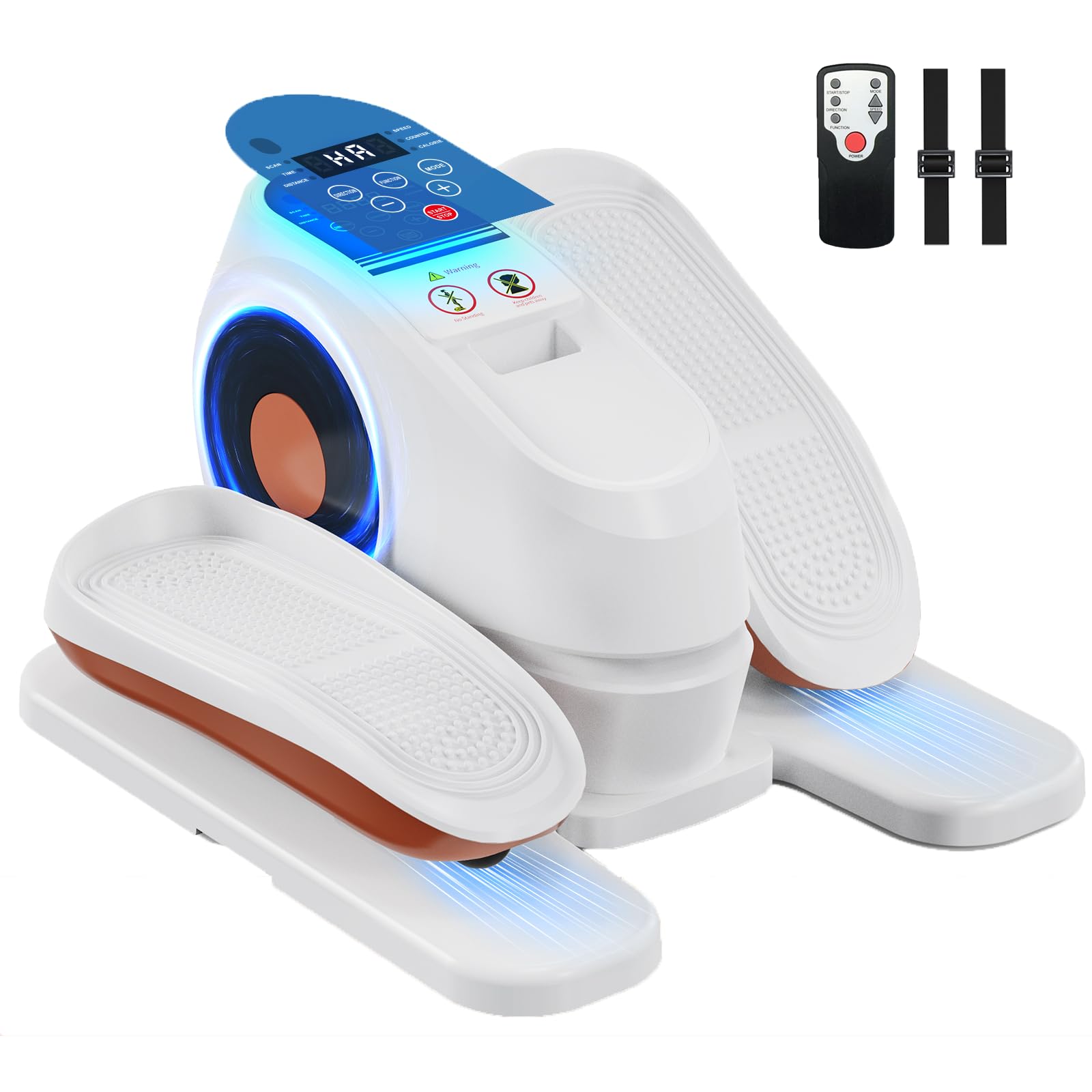 MAXPLUS Under Desk Elliptical Machine with Remote Control,