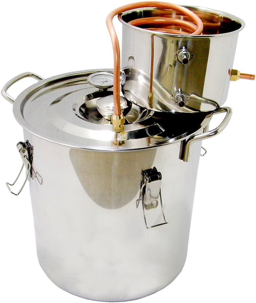 ZZ Lighting Creative 18L Stainless Steel Distiller