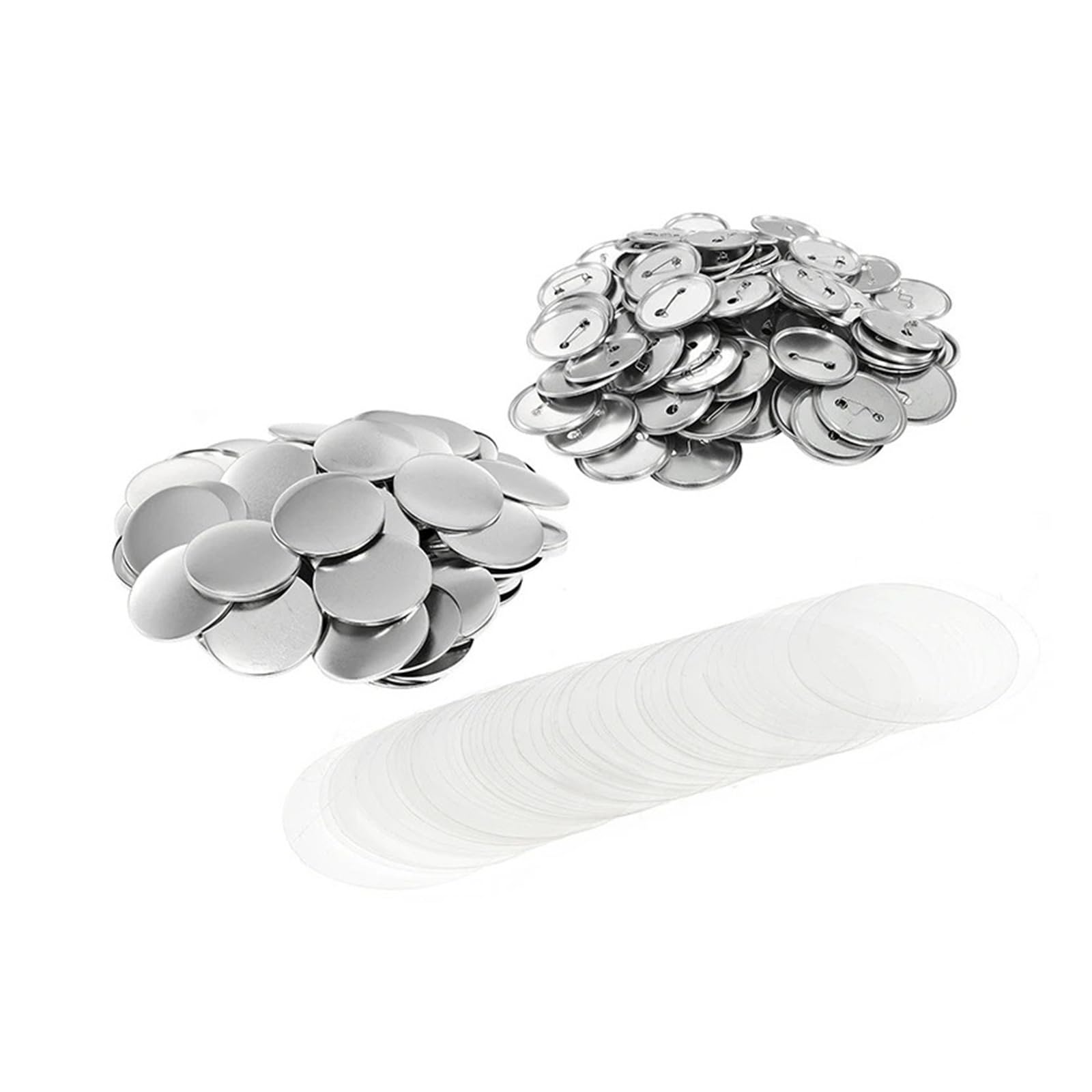 58mm 100 zestawów DIY pusta szpilka przycisk odznaka materiał magnesy na lodówkę Mini Morror części do robienia dziurkacz materiały eksploatacyjne do maszyn wydajnie
