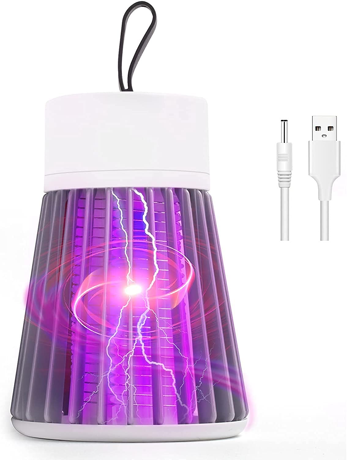 Kixre Upgrade LED UV Mosquito Killer Lamp, Portable Mini Mosquito Insect Killer, Mute Electronic Bug UV Insect Fly Trap Lamp for Indoor Outdoor USB Rechargeable (B099RX4PBY) Amazon Price History, Amazon Price Tracker