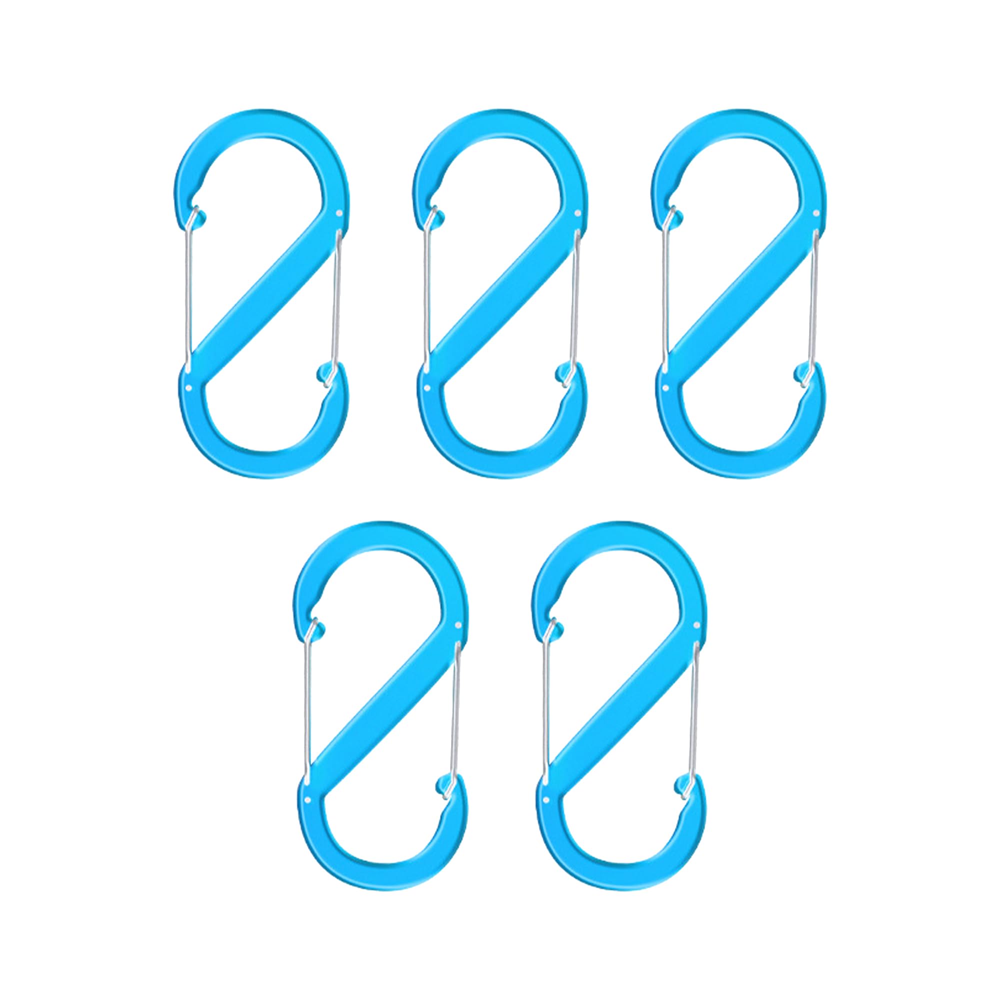 Trimming Shop Lot De 5 Petits Mousquetons En S Avec Double