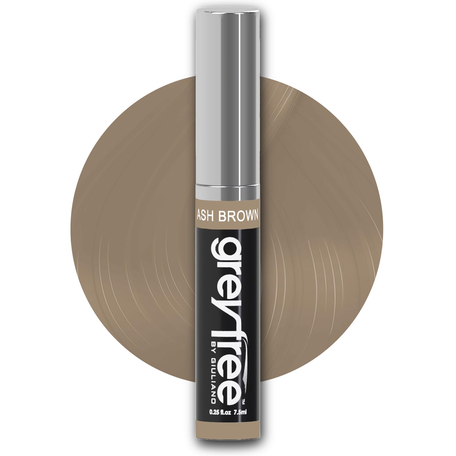 Root Touch-Up Hair Mascara Temporary Gray Roots Concealer (ASH BROWN)