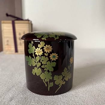 加賀蒔絵　鈴村清斎　笹に短冊蒔絵　長棗　共箱付き Amazon.co.jp: 加賀蒔絵師 鈴村清斎 輪島塗 棗 : ホーム＆キッチン