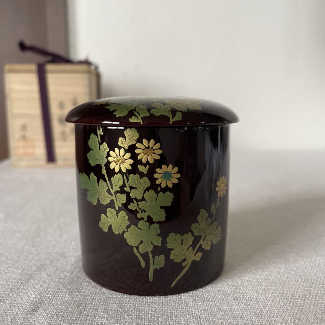 Amazon.co.jp: 加賀蒔絵師 鈴村清斎 輪島塗 棗 : ホーム＆キッチン