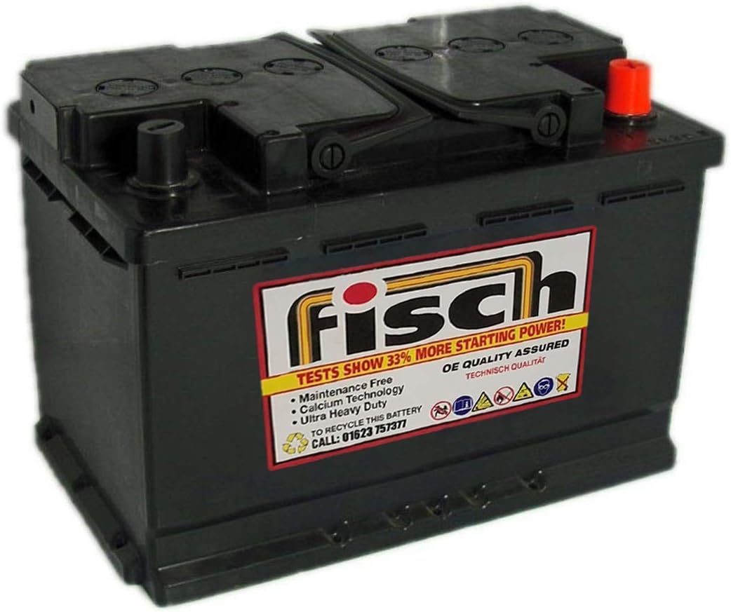 Fisch 12V 70AH AGM SEALED LEISURE BATTERY MAINTENANCE FREE (LOW HEIGHT)