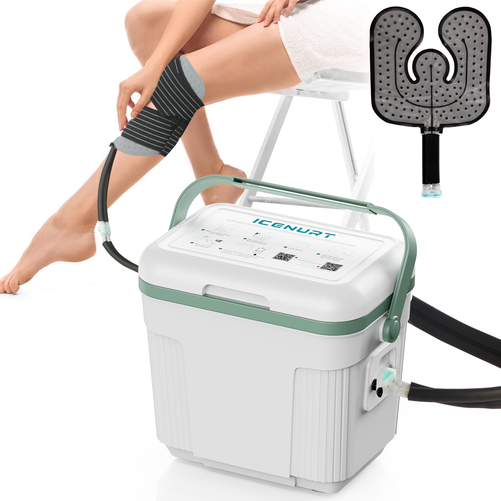 Amazon.com: ICENURT Cold Therapy Machine with Programmable Timer