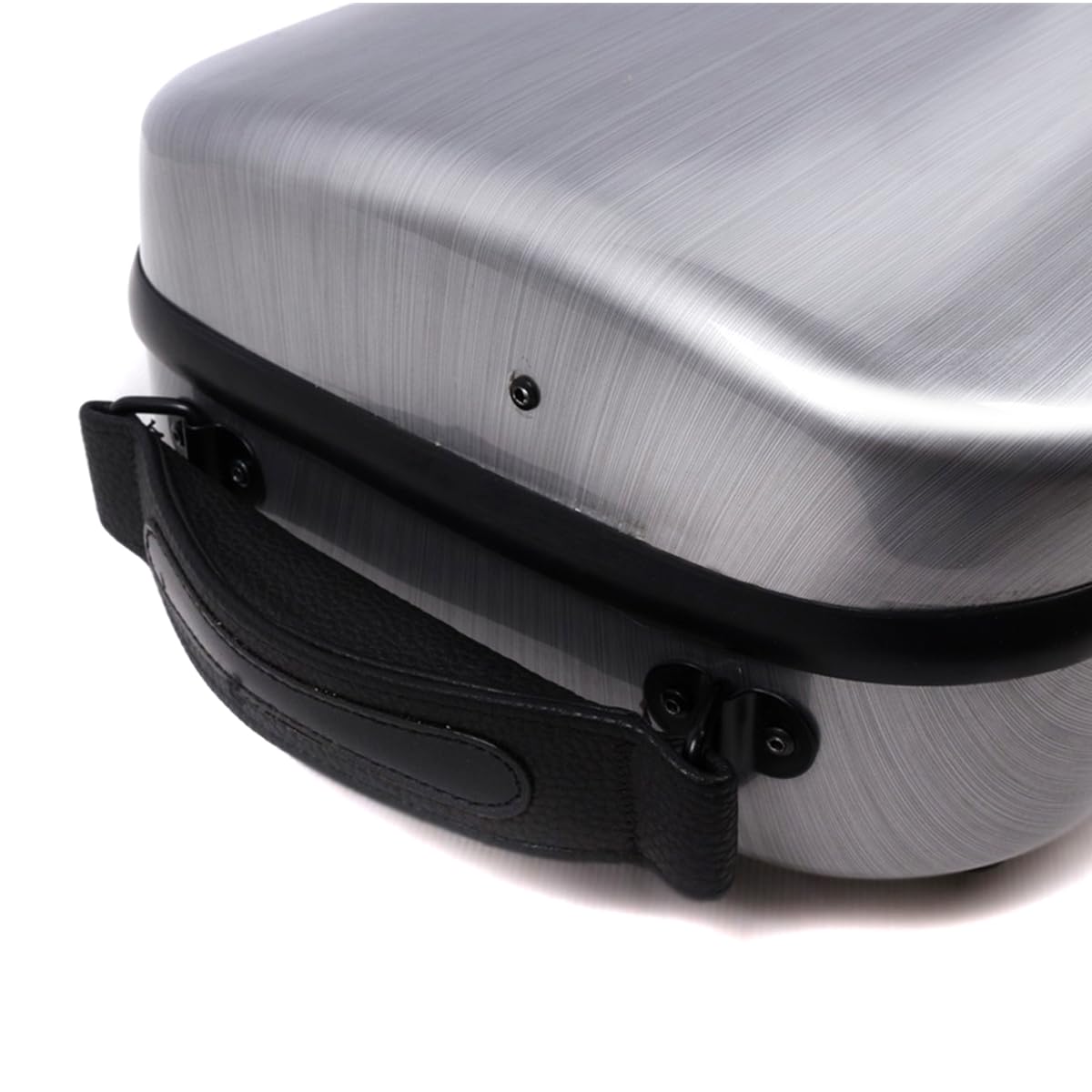 Custodia per violino 4/4 in fibra di carbonio con serratura ultraleggera 21 kg Custodia rigida Full Size Nero Velour Interni Cinghie Zaino colofonia Tasca Igrometro Accessori Storage