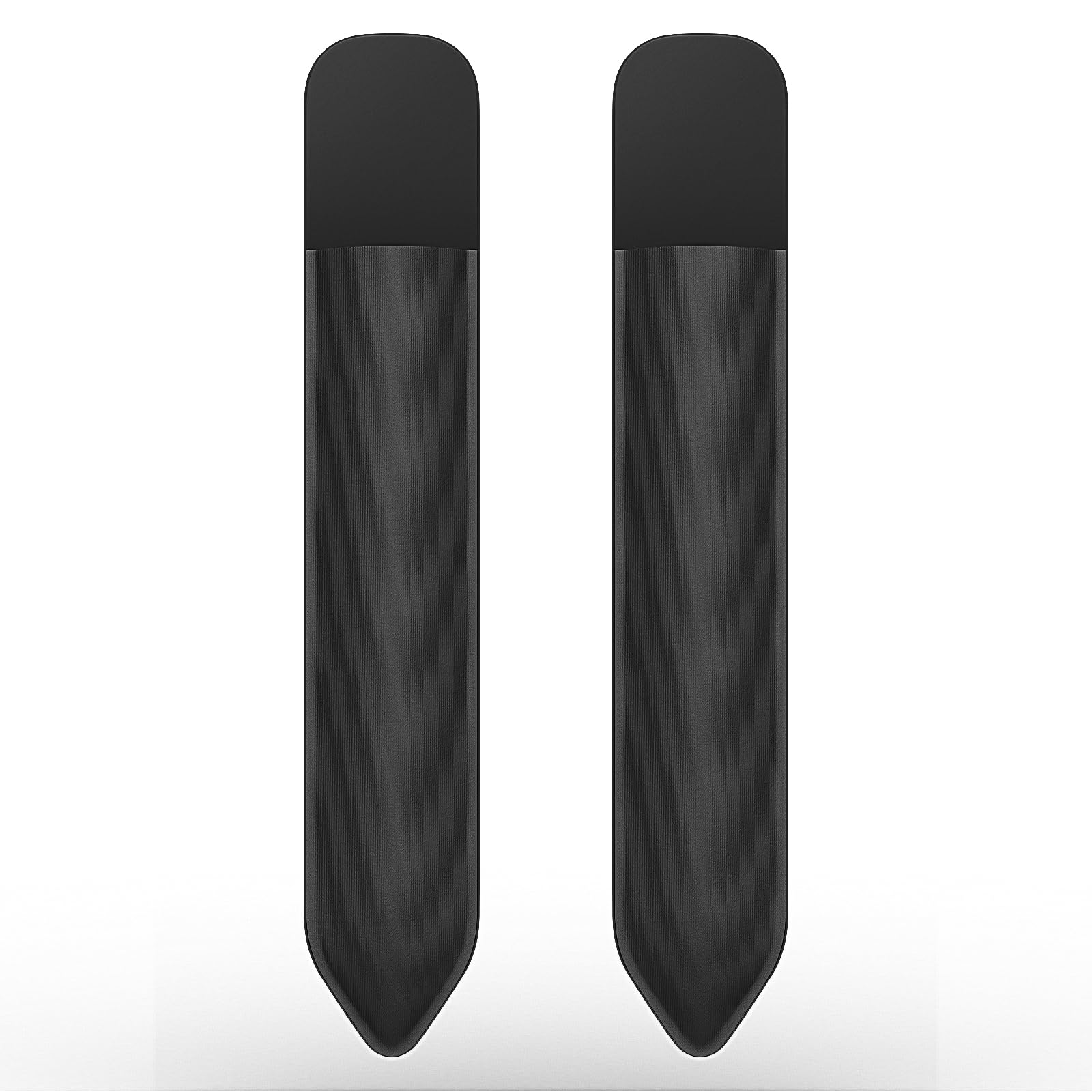 MoKo Adhesive Pencil Case Holder Sticker for Apple Pencil, 2 Pieces Black
