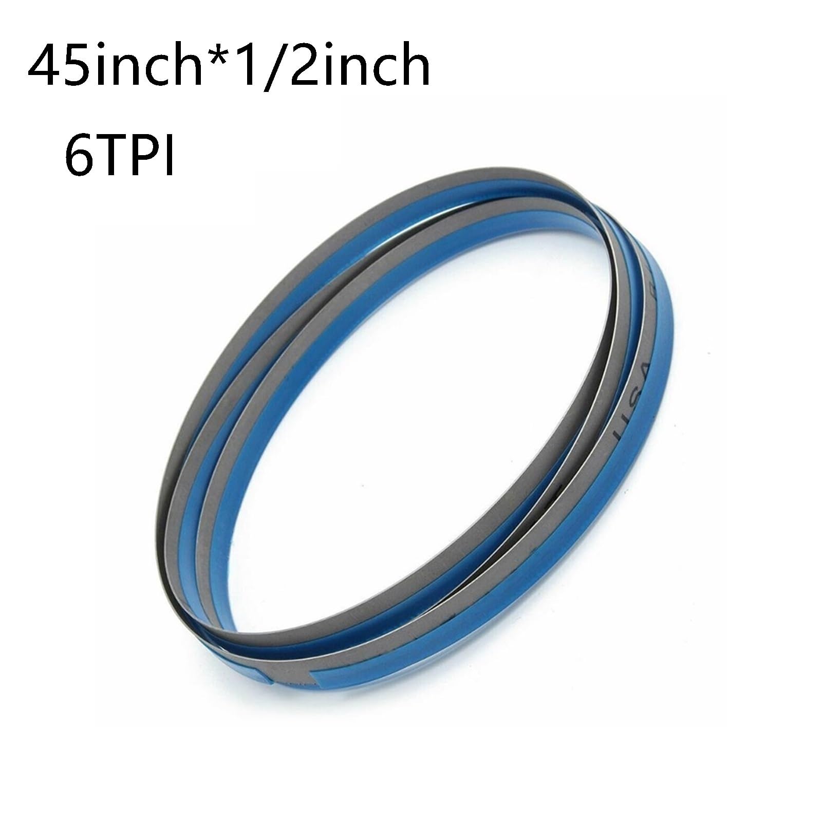 Brzeszczoty do piły taśmowej bimetalowej M42, 3 szt., 45 cali x 1/2 cala x 6 zębów na cal, do cięcia metali, przenośne brzeszczoty do pił taśmowych, brzeszczoty do pił metalowych