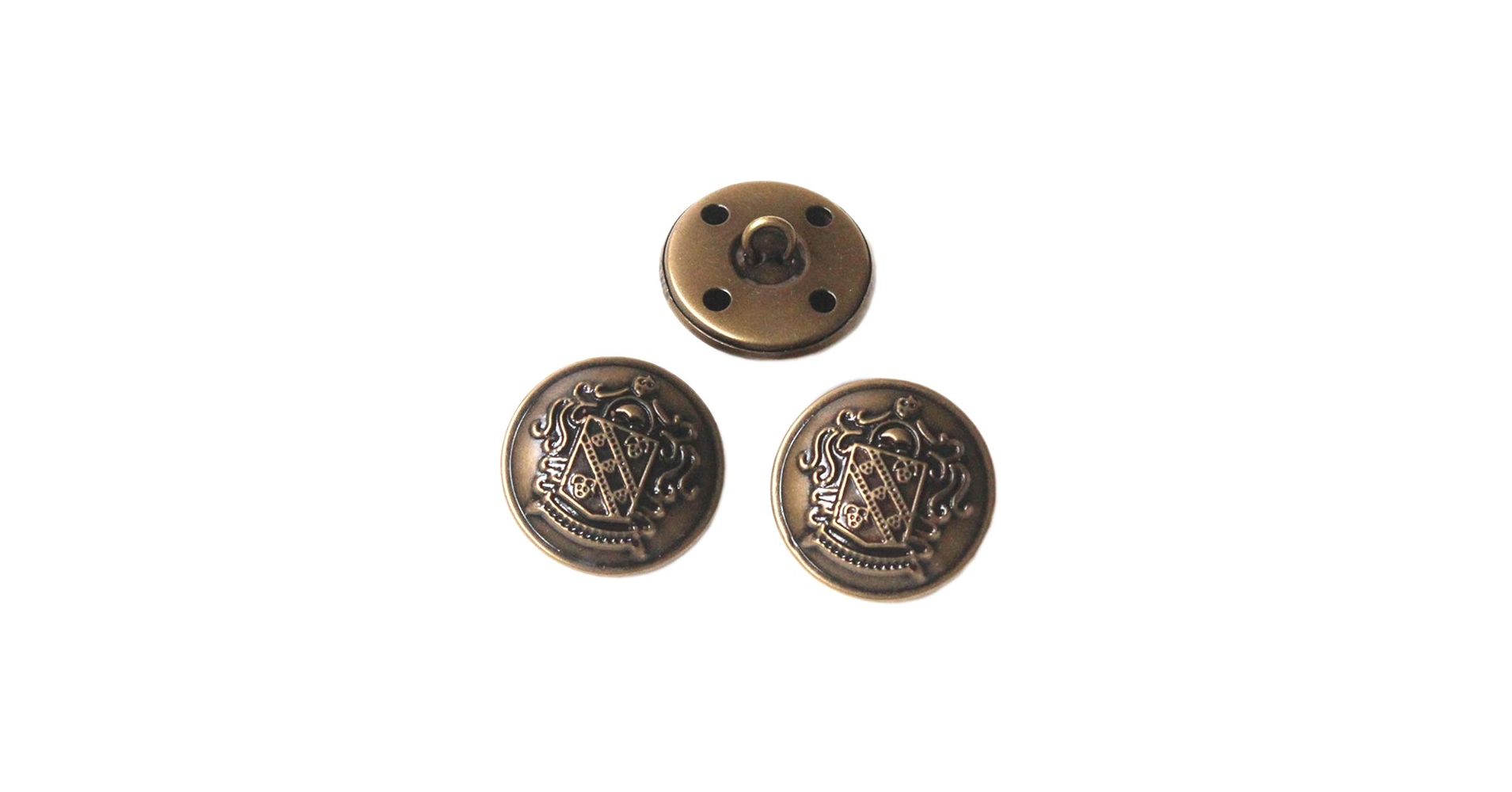 ☆人気☆【WOOALONG】☆Antique button semi-over blaze.r☆ Amazon.com: YaHoGa 10PCS 1 Inch (25mm) Antique Metal Buttons