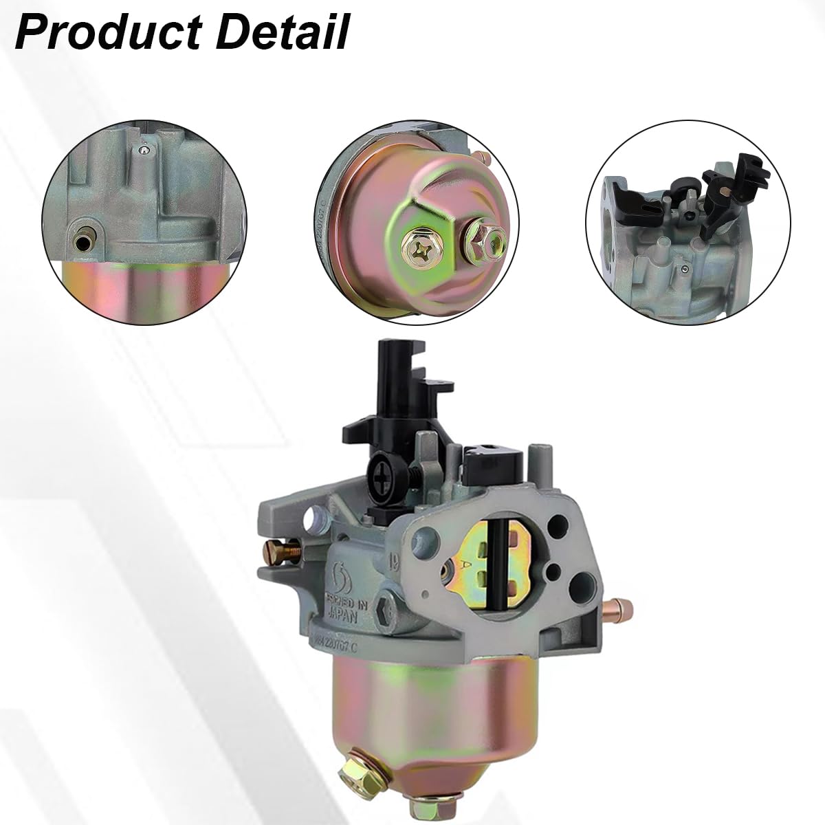 ZAMDOE GX120 212cc 196cc Carburatore per Honda GX160 GX140 GX168 GX200 5.5 6.5 CV per Il Predatori di Trasporto del Porto R210 4000 3000 3050 3200 Watts 4375 46515 46596 40026 46516 46533 Motore