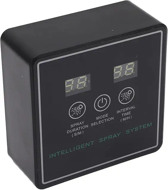 Smart Reptile Humidifier with 360° Adjustable Fog Nozzles & Automatic Timing